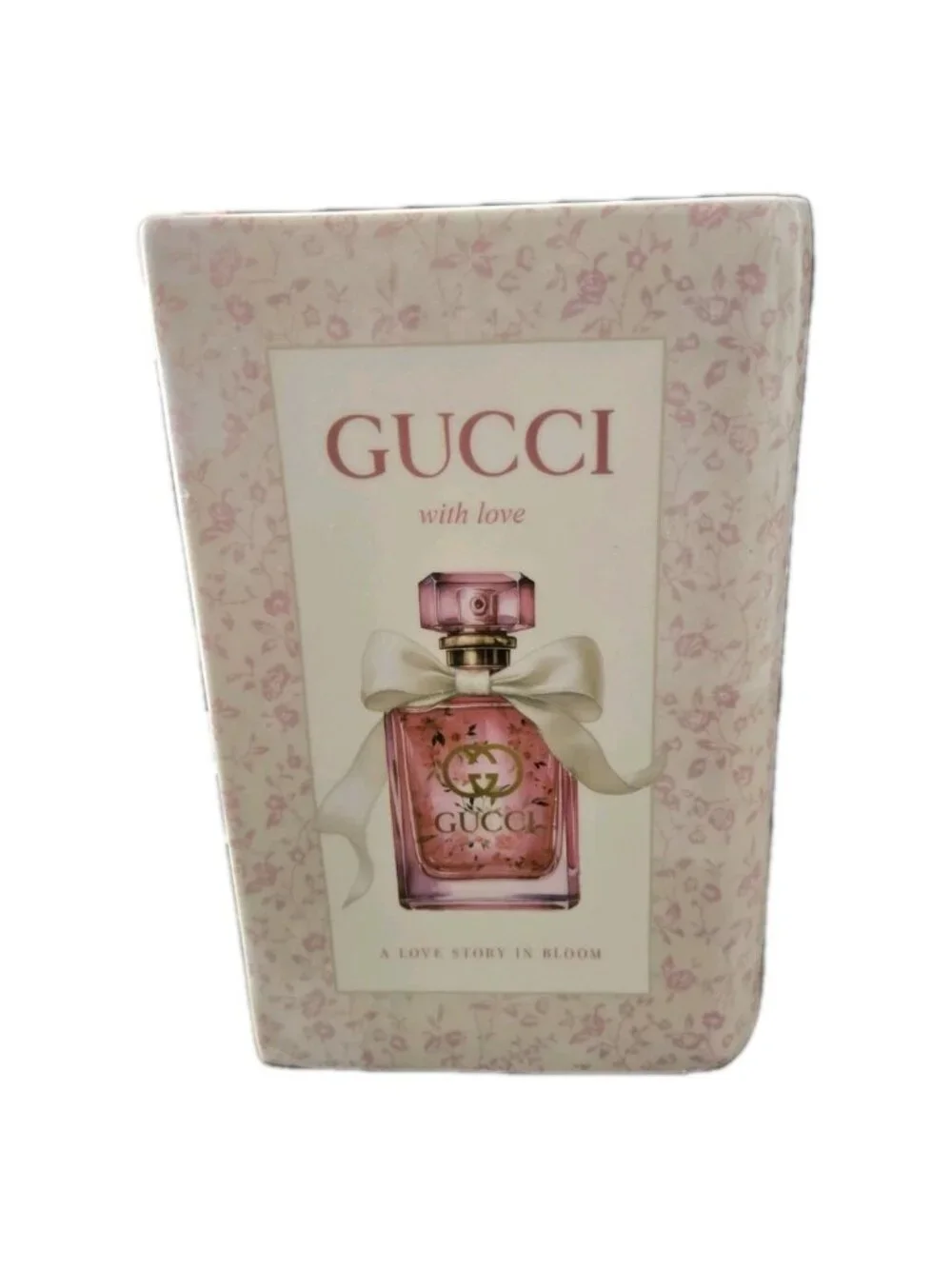 New Pink Gucci With Love Perfume Love Story Book Utensil Holder Flower Vase